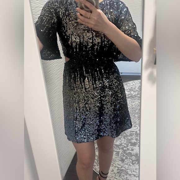 French connection sequin dress size 0 NWT - Picture 4 of 4